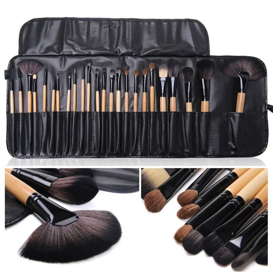 24 Pcs Makeup Brush Sets Professional Cosmetics